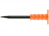 Зубило пикообразное с пластиковым протектором 250х14 мм